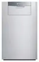 Vaillant-Gerät in Silber mit einem breiten oberen Bedienfeld und einer geraden Front. Das Design ist schlicht und funktional, geeignet für Heiz- oder Steuereinheiten.